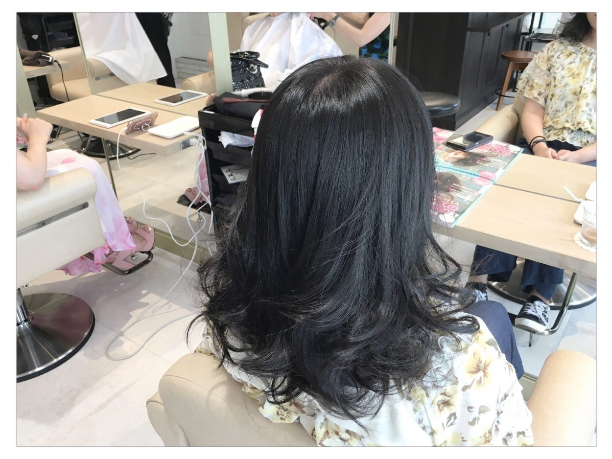 黒髪から 黒髪のような透明感ハンパないダークアッシュに Masumi Kusumoto Official Site