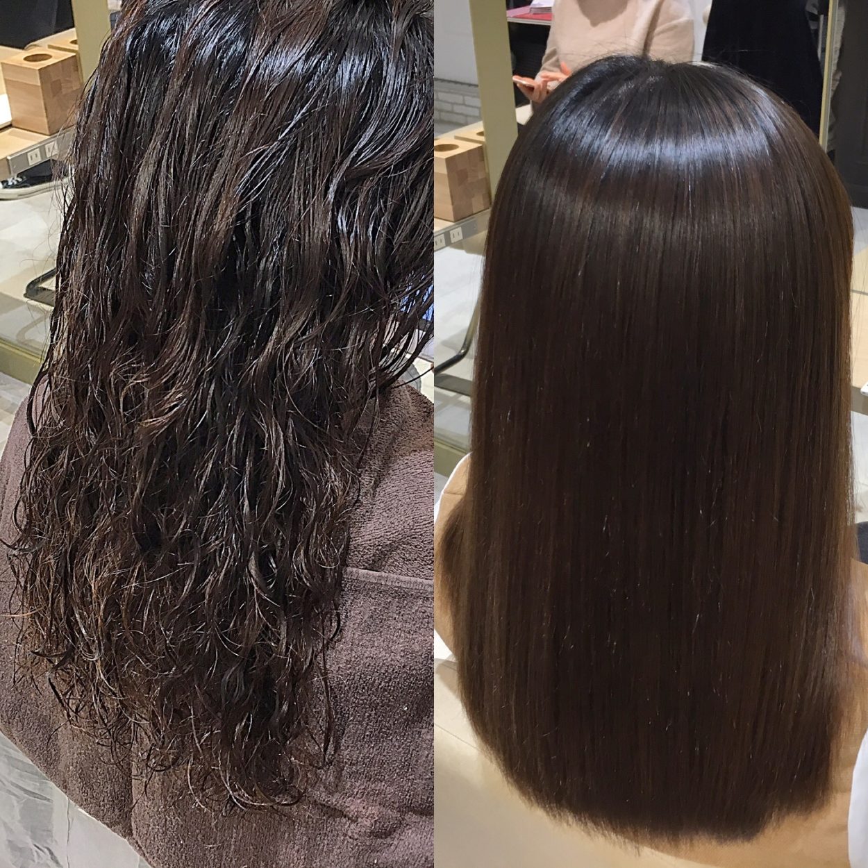 縮毛矯正毛にデジパをして失敗したチリチリ毛を髪質改善ストレートでサラサラに Masumi Kusumoto Official Site
