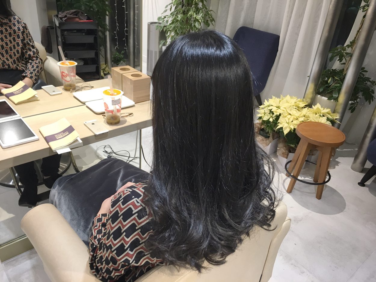 黒髪だけど透明感がハンパないグレーブラックカラー Masumi Kusumoto Official Site