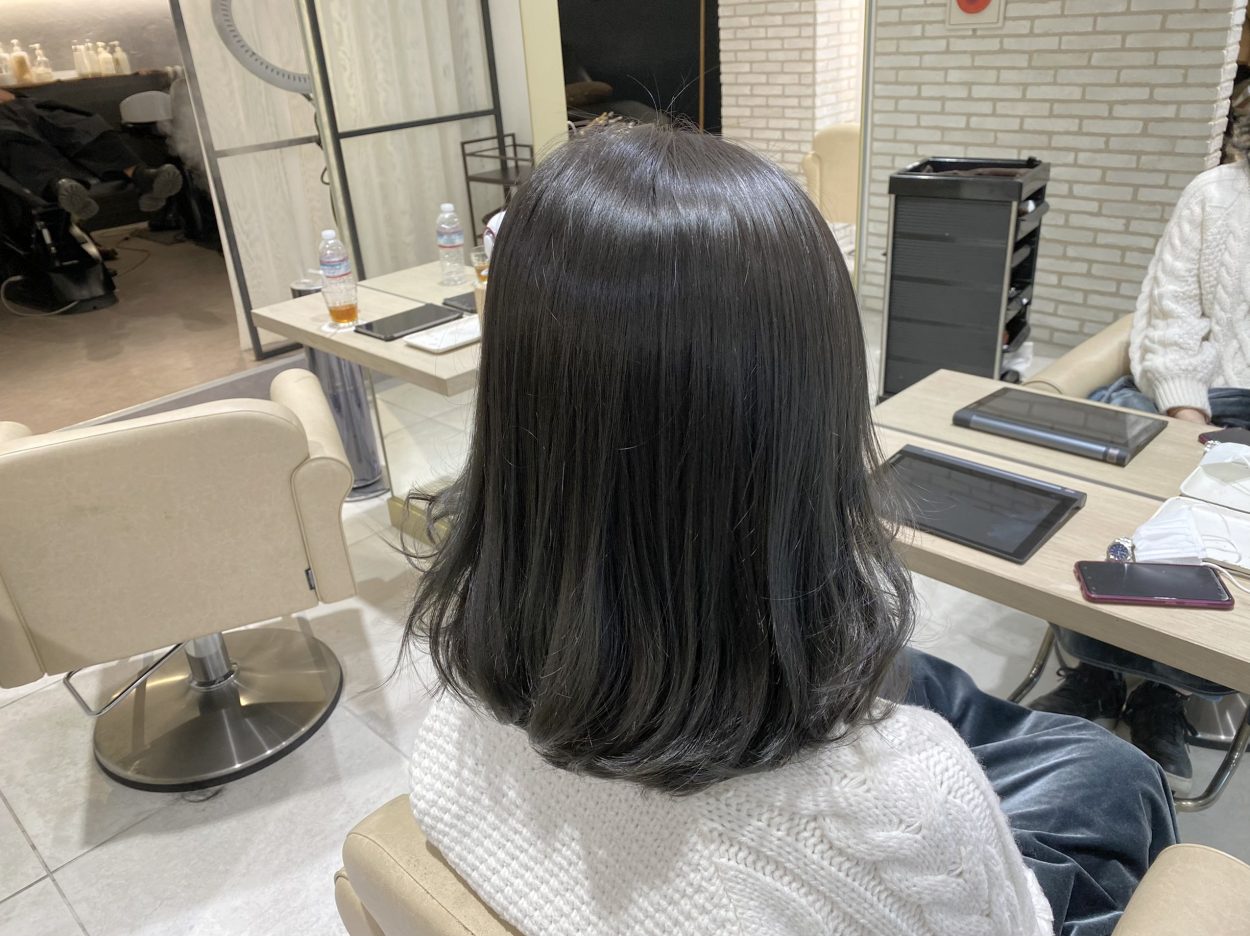 ブラックアッシュグレーな髪色が素敵やねん Masumi Kusumoto Official Site